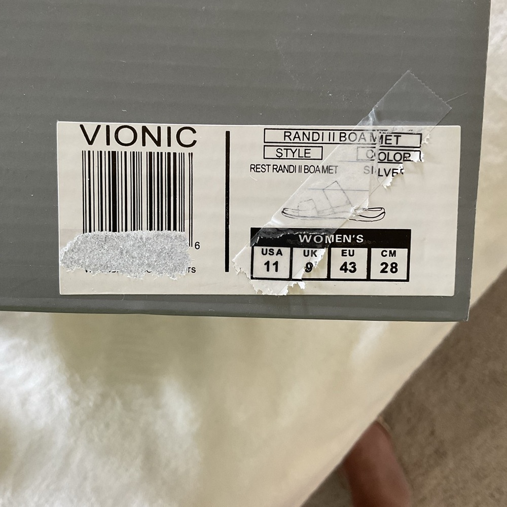 Vionic Snake Print Double Strap Slide Sandals - S… - image 5